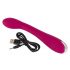 SMILE G-spot - Rechargeable Ribbed G-spot Vibrator (Purple) 