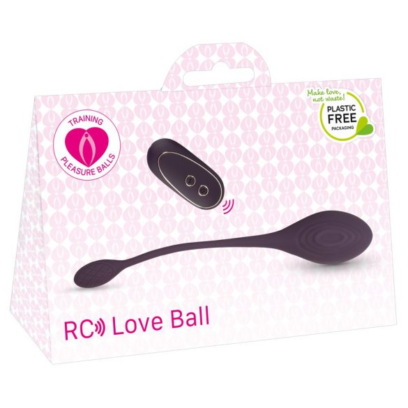 You2Toys RC Love Ball - rechargeable radio controlled vibrating egg (purple)