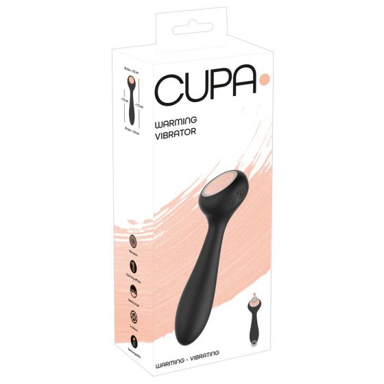 You2Toys CUPA - rechargeable 2in1 vibrator with heater (black)