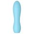 Cuties Mini 3 - Rechargeable, Waterproof, Ribbed Vibrator (Turquoise) 