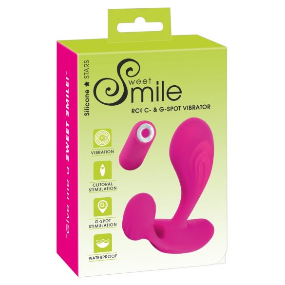 SMILE RC - Rechargeable, Wireless G-spot Vibrator (Pink) 