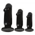 Anos Training Kit - Anal Dildo Set (3-Piece) - Black 