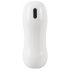 STROKER - Rechargeable Suction Vibrating Masturbator (White) 