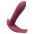 Javida RC - Radio Control, 3-Function Clitoral Vibrator (Red) 