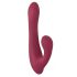 Javida - Radio-Controlled Rotating Clitoral Vibrator (Red) 