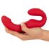 You2Toys Strapless - Rechargeable, Wireless, Strap-On Vibrator (Red) 