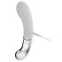 You2toys Liaison - Silicone-Glass LED Vibrator (Clear-White) 