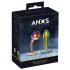 ANOS Metal Rainbow - Metal Anal Dildo Set (2-Piece) 