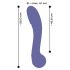 AWAQ.U 3 - Rechargeable G-spot Vibrator (Purple) 