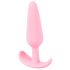 Cuties Mini Butt Plug - Silicone Anal Dildo - Pink (2.1cm) 