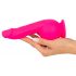 SMILE Powerful - Rechargeable Dual-Motor Suction Vibrator (Pink) 