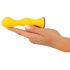 You2Toys colorful - rechargeable, waterproof anal vibrator (yellow) 