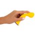 You2Toys colorful - rechargeable, waterproof anal vibrator (yellow) 