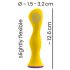 You2Toys colorful - rechargeable, waterproof anal vibrator (yellow) 