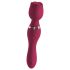 Rose Red - Rechargeable Rose Stick Vibrator (Red) 