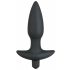 Black Velvet Vibrating Plug - Medium 