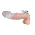 Crystal Skin - Penis Extender Sleeve with Vibration 