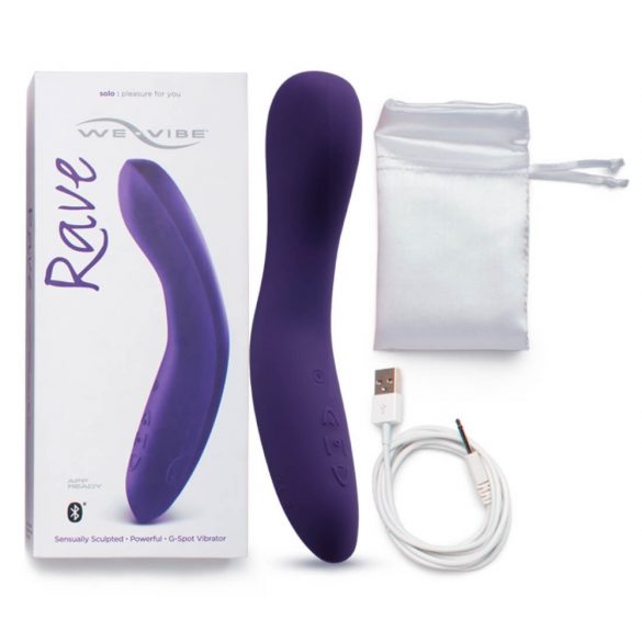 We-Vibe Rave - Smart Rechargeable G-Spot Vibrator (Purple) 