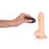 Wireless 7 - Silicone Vibrator (Natural) 