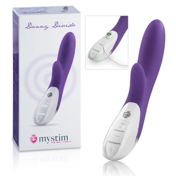 mystim Danny Divido - clitoral vibrator (purple)