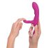 Javida - Warming Clitoral Vibrator (Berry) 