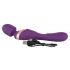 Javida Double - Massage Vibrator (Purple) 