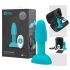 b-Vibe Rimming - Rotating Beaded Anal Vibrator (Teal) 