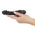 You2Toys - Bendy Ripple Textured Vibrator (Black) 