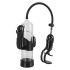 Mister Boner Vibrating Penis Pump (Transparent-Black) 