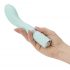 Sassy Pillow Talk - Rechargeable G-Spot Vibrator (Turquoise) 