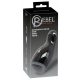 Rebel - Heated, Vibrating, Up-Down Masturbator (Black) 