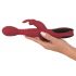 You2Toys - Massager - Rechargeable, shock-rotating, heated G-spot vibrator (red)