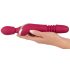 Javida Thrusting - 3in1 Massage Vibrator (Red) 