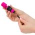 PalmPower Pocket Wand - Mini Massage Vibrator (Pink-Black) 