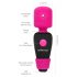 PalmPower Pocket Wand - Mini Massage Vibrator (Pink-Black) 