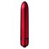 Scarlet Velvet - Mini Lipstick Vibrator (10 Patterns) - Red 