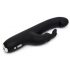 HappyRabbit Slim G-Spot Vibrator (Black) 