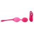 SMILE Love Balls - 82g Rechargeable Wireless Vibrating Egg (Pink) 