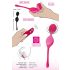 SMILE Love Balls - 82g Rechargeable Wireless Vibrating Egg (Pink) 