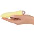 Cuties Mini - Rechargeable Silicone Vibrator (Yellow) 