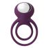 Svakom Tammy - battery operated vibrating testicle and penis ring (purple)
