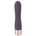 You2Toys Elegant Flexy - Rechargeable Ribbed G-spot Vibrator (Dark Purple) 