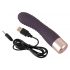 You2Toys Elegant Flexy - Rechargeable Ribbed G-spot Vibrator (Dark Purple) 