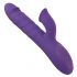 Smile Pearl - Rechargeable, Beaded, Clitoral Arm Thrusting Vibrator (Purple) 