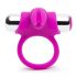 Happyrabbit - Rechargeable Radio Penis Ring (Purple-Silver) 