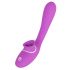 You2Toys - 2-Function Vibe - Rechargeable Clitoral and Vaginal Vibrator (Purple) 