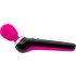 PalmPower Extreme Wand - Rechargeable Massager Vibrator (Pink-Black) 