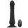 Black Velvet - Rechargeable, Thrusting Anal Vibrator (Black) 