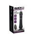 Black Velvet - Rechargeable, Thrusting Anal Vibrator (Black) 