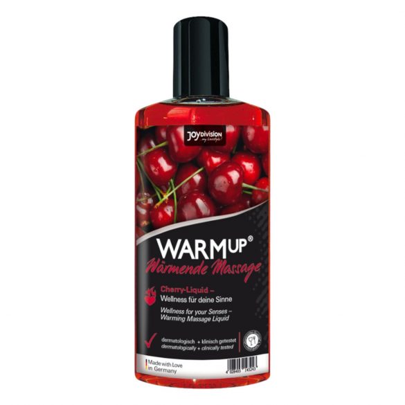 JoyDivision WARMup - Cherry Warming Massage Oil (150ml) 